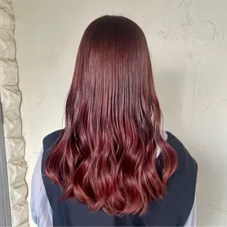 ロング カラー ルプラボウ 神谷有音/艶髪のヘアスタイル