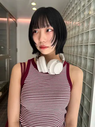 ショート FILMS所属・レイヤーボブ★ cocomoのヘアスタイル