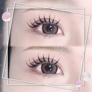 マツエク・マツパ 大阪梅田 SAKI 韓国風束感まつ毛のマツエク・マツパデザイン