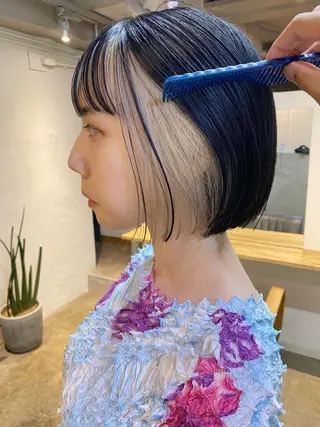 ショート カラー パーマ ヘアアレンジ メンズ キッズ ネイル マツエク・マツパ アイブロウ 🧼柴田 健太郎🧼のヘアスタイル