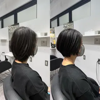 ショート メンズパーマ/艶 モテカラー/福井悟朗のヘアスタイル