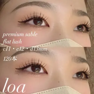 マツエク・マツパ loa🦋/幸町店/ 賀谷佳美のマツエク・マツパデザイン