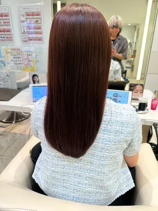 ロング カラー 波巻パーマ/毛流れ パーマ☘️りゅうせいのヘアスタイル