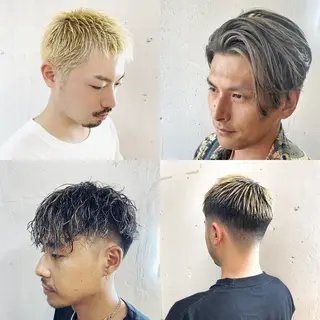 カラー メンズ NICHE HAIR所属・🤎NICHE 🤎 🌈坂口拓斗🌈のヘアスタイル