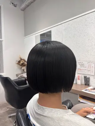 ショート ボブ/透明感カラー/ 髪質改善/🌙/ルナのヘアスタイル