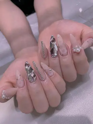 ネイル 長さだし専門店 M2 rikaのネイルデザイン