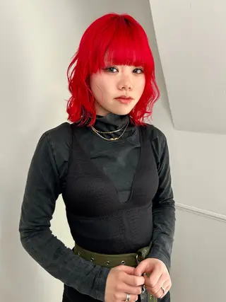 ミディアム カラー land所属・透明感カラー/レイヤ ー🌙Honokaのヘアスタイル