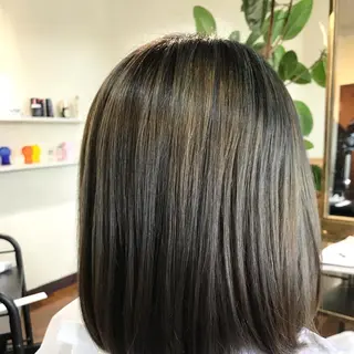 ミディアム カラー 大嶋 宏隆のヘアスタイル