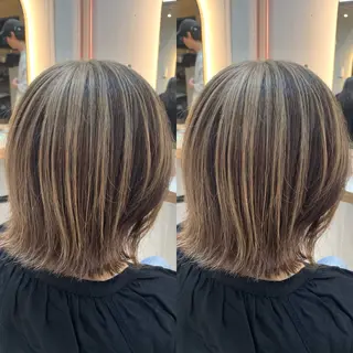 ショート カラー ブリーチ無しダブル カラー🦕まどかのヘアスタイル