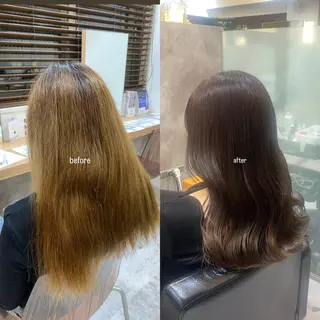 カラー trove by first一番町店所属・ItoMayuki/ 髪質改善/艶カラーのヘアスタイル