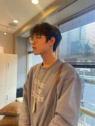 カラー メンズ 髪質改善/Bloss om🌷高橋沙衣のヘアスタイル