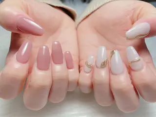 ネイル MiKi Nai池袋 長さだし得意のネイルデザイン
