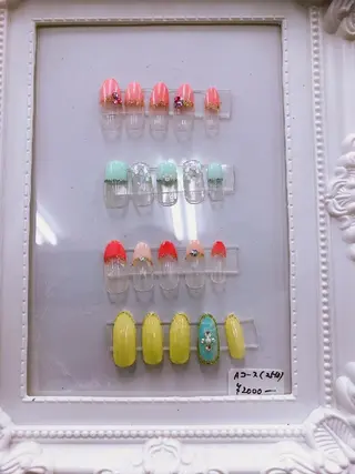 ネイル 板倉 店長のネイルデザイン