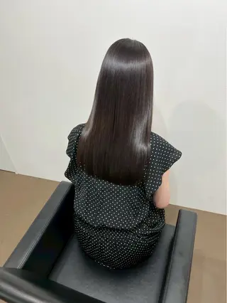 セミロング パーマ 朝が楽になる髪質改善 /美髪矯正/KOHのヘアスタイル