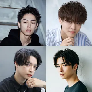 パーマ メンズ 水戸内原🐜 メンズ郡司裕紀のヘアスタイル