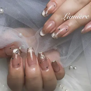 ネイル Lumière/ 超ロング/ワンホンのネイルデザイン