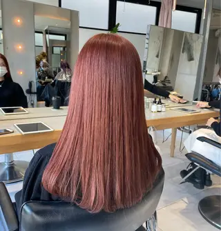 ロング カラー ヘアアレンジ 艶髪/レイヤーカット 🐣misakiのヘアスタイル