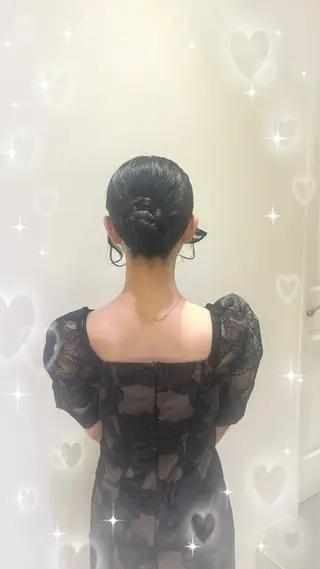 ヘアアレンジ 🎀透明感カラー🎀 ヘアメ／mikotoのヘアスタイル