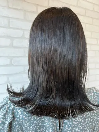 ロング カラー ヘアアレンジ 石崎 真維のヘアスタイル