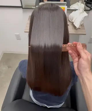 ロング 武田 一馬のヘアスタイル