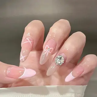 ネイル By moonネイル 🌷ワンホン/韓国風のネイルデザイン