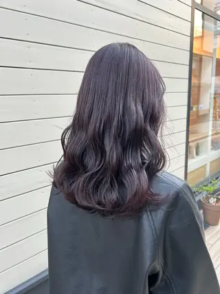 セミロング カラー ヘアアレンジ yuka .のヘアスタイル