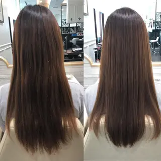 ロング 韓国ヘア×髪質改善 ⭐️谷遼平⭐️のヘアスタイル