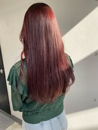 ロング カラー お任せヘア☘️☘️ 及川渚のヘアスタイル