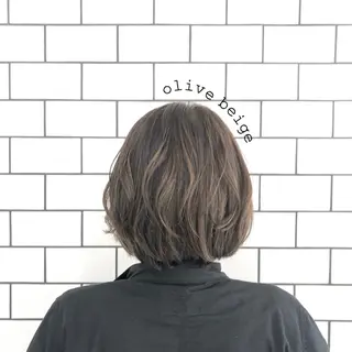 ショート カラー お洒落パーマ/ 艶カラー/michiのヘアスタイル