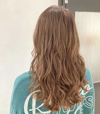 セミロング カラー ヘアアレンジ エグチ アキラのヘアスタイル