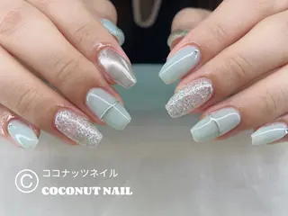 ネイル 神田 ココナッツのネイルデザイン