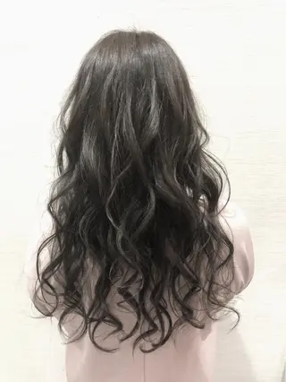 ロング カラー 萩原 凌✄﻿のヘアスタイル