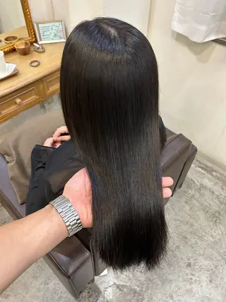 ロング カラー 小澤 一稀のヘアスタイル