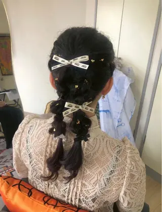 ロング ヘアアレンジ meeho所属・salon *meehoのネイルデザイン