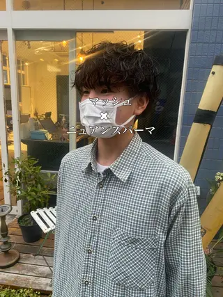 ショート バレイヤージュ職人 🔥代表YU-SHIのヘアスタイル