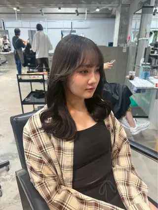 セミロング カラー LUCK船橋 /Ritoのヘアスタイル