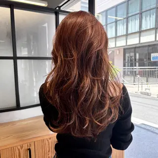 ロング カラー DX SHARE SALON所属・matka白髪ぼかし 大人ヘア/KEIKOのヘアスタイル