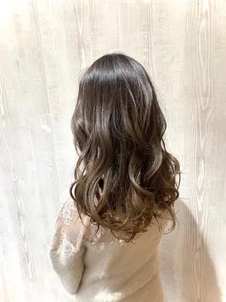 セミロング カラー Kazu .Kのヘアスタイル