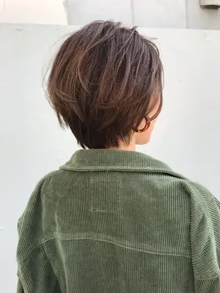 ショート さの あやねのヘアスタイル