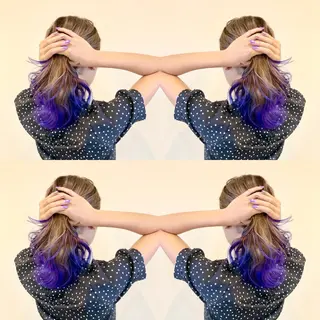 セミロング カラー Hair make VERDA所属・宮下 耕平のヘアスタイル