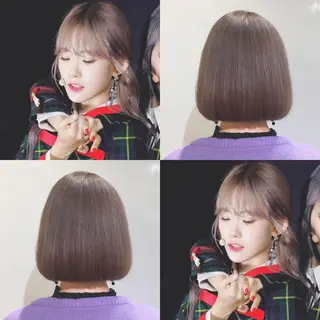 ショート カラー ヘアアレンジ As hair所属・柔らか垢抜けｶﾗｰと ｶｯﾄ🫧ASUKAのヘアスタイル