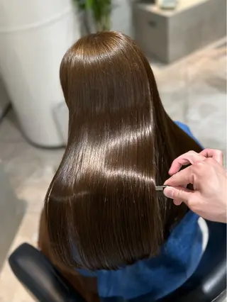 ロング パーマ 美髪矯正🫧艶髪特化 🫧関口太郎のヘアスタイル