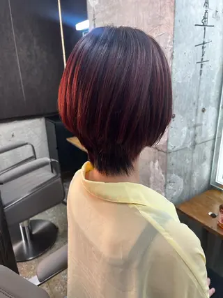 ショート カラー 高橋 まこのヘアスタイル
