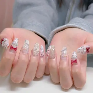 ネイル ミン ゴテゴテネイルのネイルデザイン