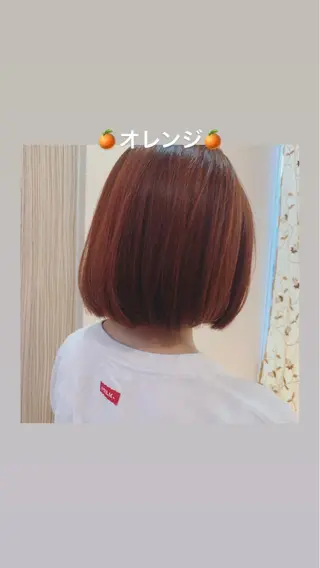 ミディアム カラー DiMPlE  ディンプル所属・🌸スタイリスト 山浦美恵のヘアスタイル