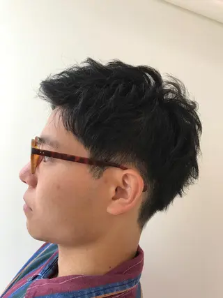 メンズ Claire 【クレール】所属・富山駅徒歩8分/ 透明感カラーみきやのヘアスタイル