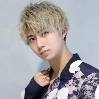 ショート カラー メンズ 超有名店から独立/ メンズ特化/ジンのヘアスタイル