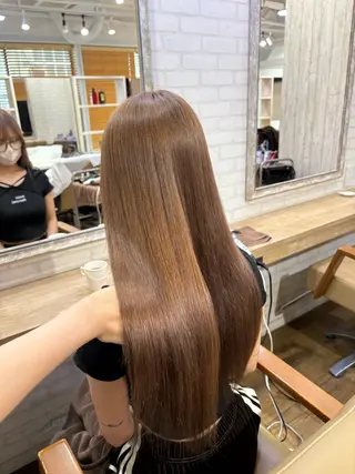 ロング Lapis所属・韓国レイヤーカット/ AIRIのヘアスタイル