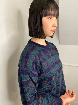 ショート land所属・透明感カラー/レイヤ ー🌙Honokaのヘアスタイル