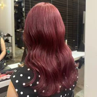 セミロング 💖ケアカラー💖 assistant愛のヘアスタイル